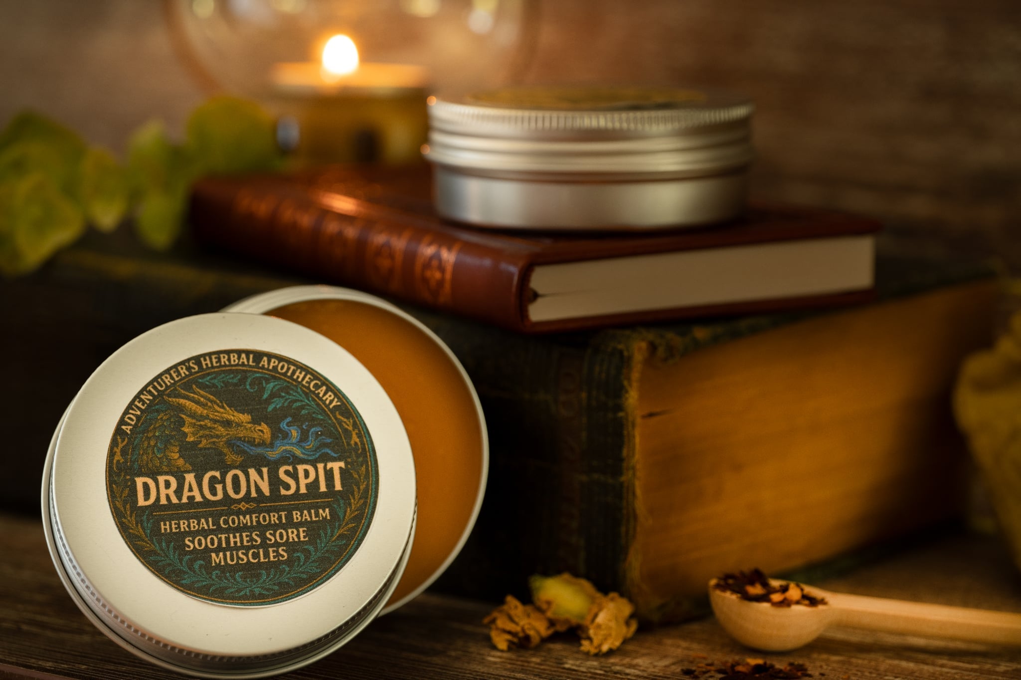 Dragon's Spit Herbal Comfort Balm - Soothes Sore Muscles